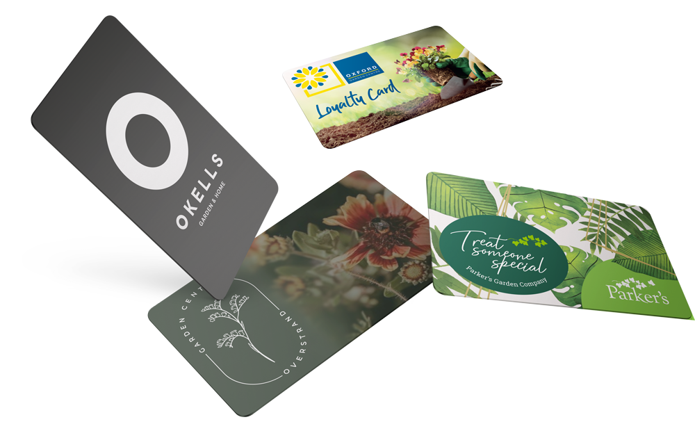 Garden Centre Loyalty & Gift Cards