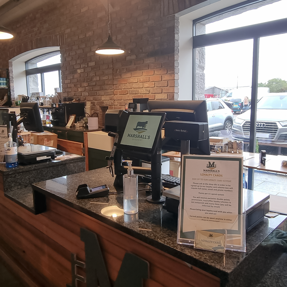 Marshalls Farmshop Checkout Area