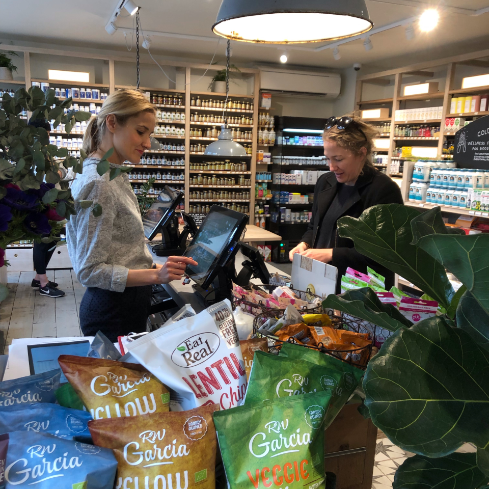 Windfall Natural Checkout Area